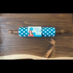 Pioneer Woman Charming Check rolling pin.